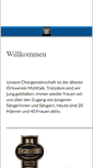 Mobile Screenshot of chorgemeinschaft-traisa.de